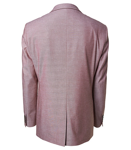 Men's Tailored Fit Oxford Blazer - Red