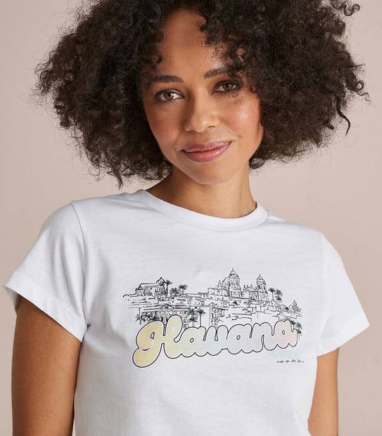 Lily Loves Organic Cotton Printed Baby Crop T-Shirt 4 of 6
