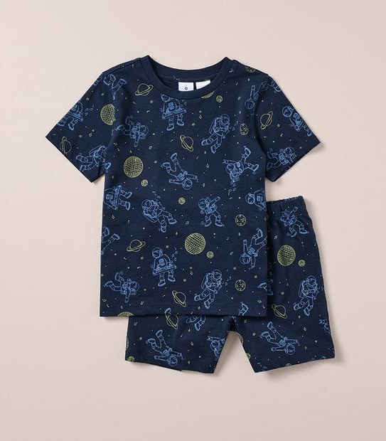 Organic Cotton Astronaut Pyjama Set
