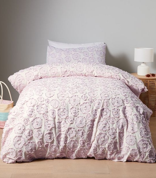 Maisie Kids Textured Quilt Cover Set