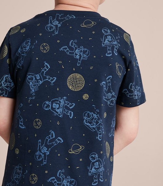 Organic Cotton Astronaut Pyjama Set