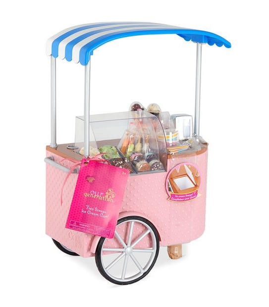 Our Generation Two Scoops Ice Cream Cart