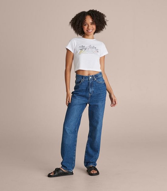 Lily Loves Organic Cotton Printed Baby Crop T-Shirt 6 of 6