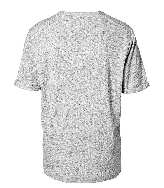 Men's Short Sleeve Heather Yarn T-Shirt - Grey 2 of 3
