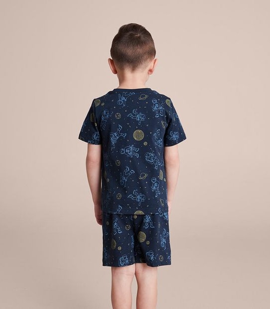 Organic Cotton Astronaut Pyjama Set