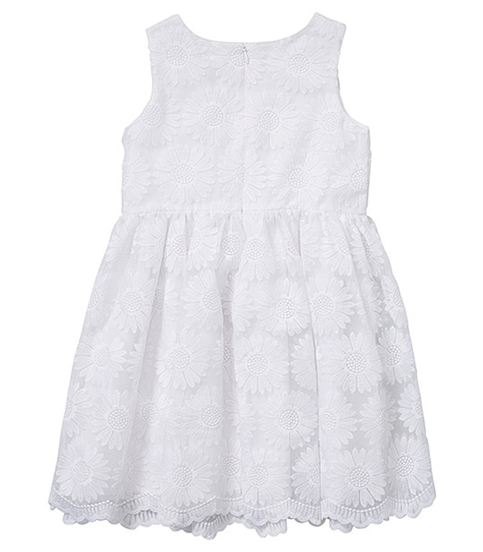 Girls' Organza Floral Dress