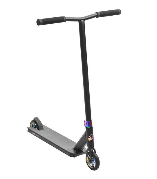 INVERT TS2+ Stunt Satin Black and Neo Chrome Scooter