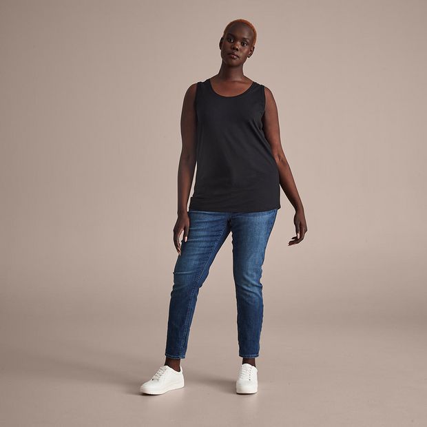 Patagonia Regenerative Organic Certified Cotton Tank Top - Women's White L