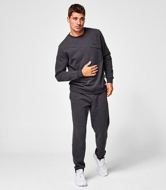 Fila Erik Crew Jumper - Periscope Grey