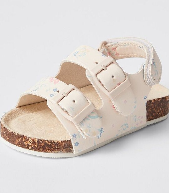 Baby Floral Twin Buckle Sandal