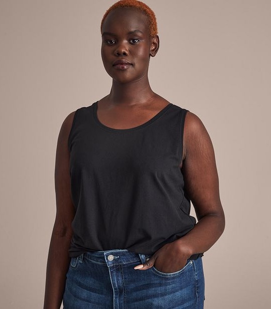 Curve Organic Cotton Tank Top