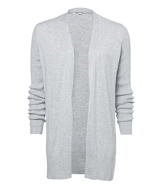Edge to Edge Cardigan - Light Grey