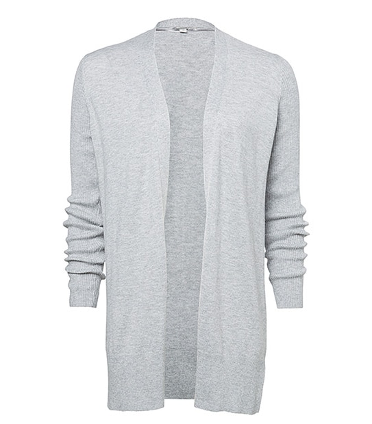 Edge to Edge Cardigan - Light Grey | Target Australia