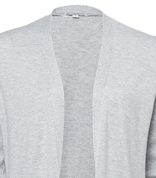 Edge to Edge Cardigan - Light Grey