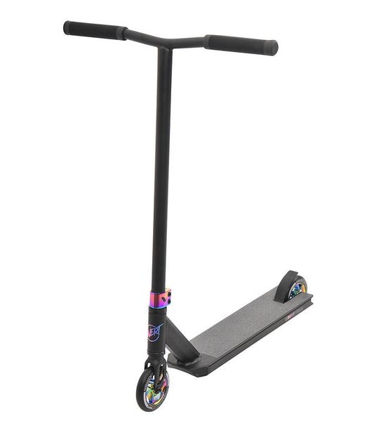 INVERT TS2+ Stunt Satin Black and Neo Chrome Scooter