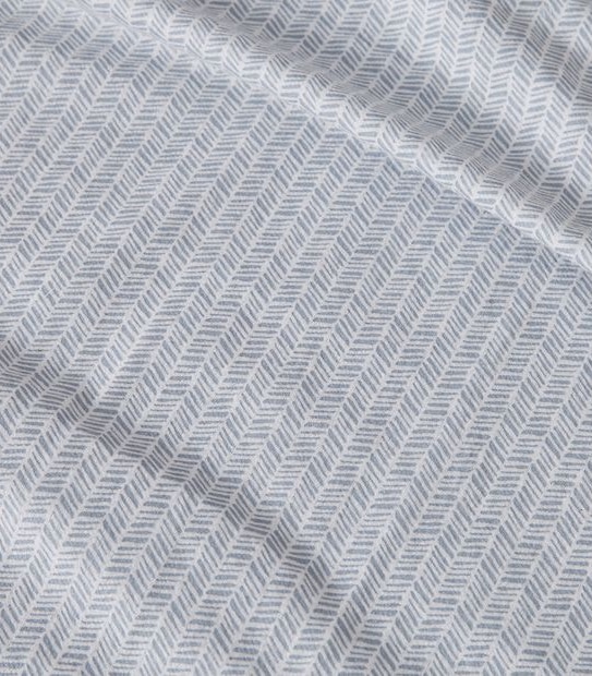 Flannelette Sheet Set - Calder Chevron - King Bed