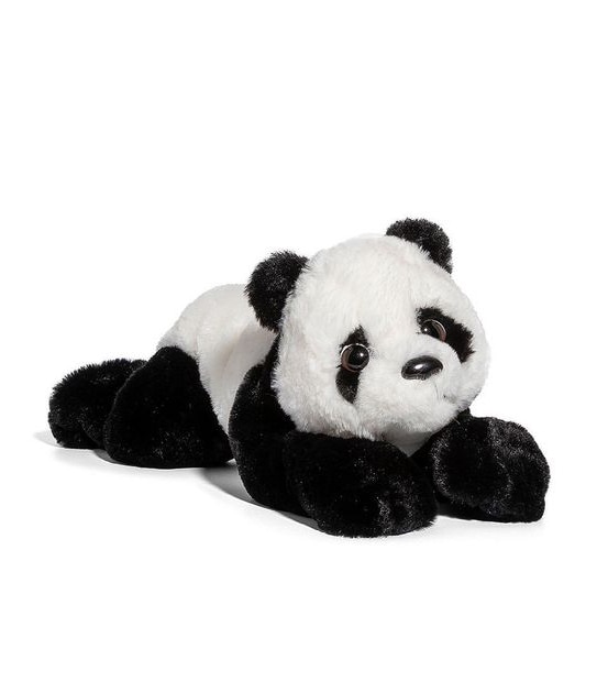 FAO Schwarz - Toy Plush Lying Panda 15inch