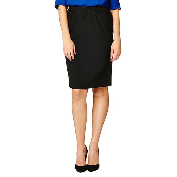 essentials Pull On Skirt - Black essentials Pull On Skirt - Black