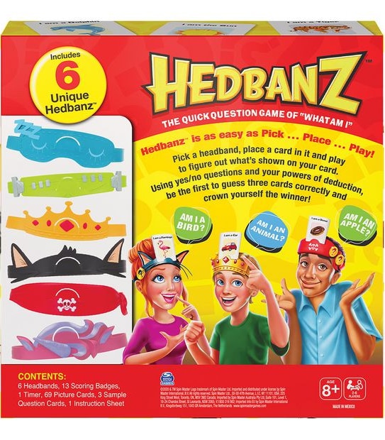 Hedbanz Refresh Board Game
