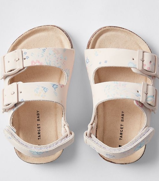 Baby Floral Twin Buckle Sandal
