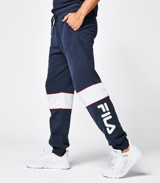 Fila Guy Fleece Trackpants - Navy