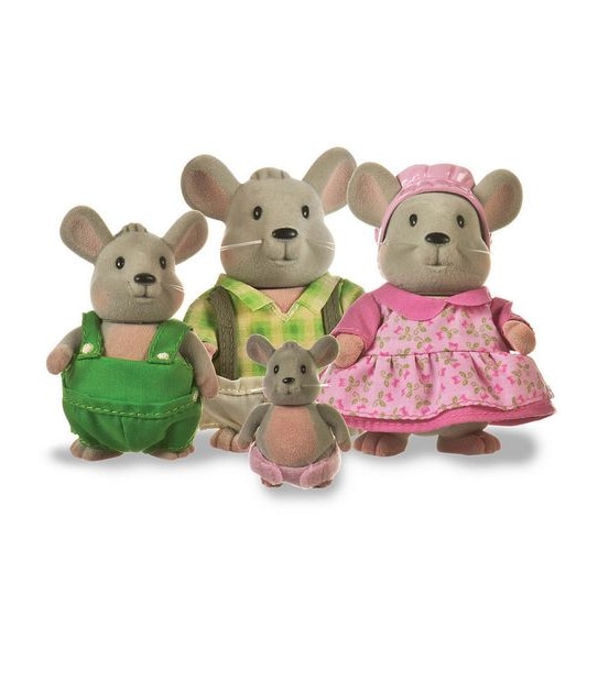 Li'l Woodzeez - Handydandy Mice Family