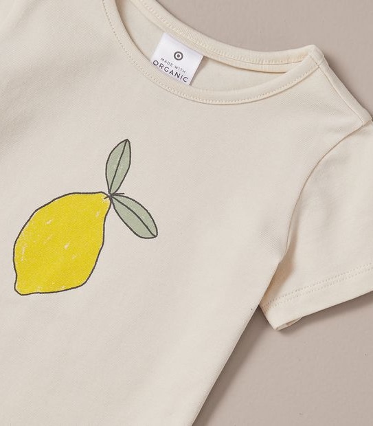 Baby Organic Cotton Print T-shirt