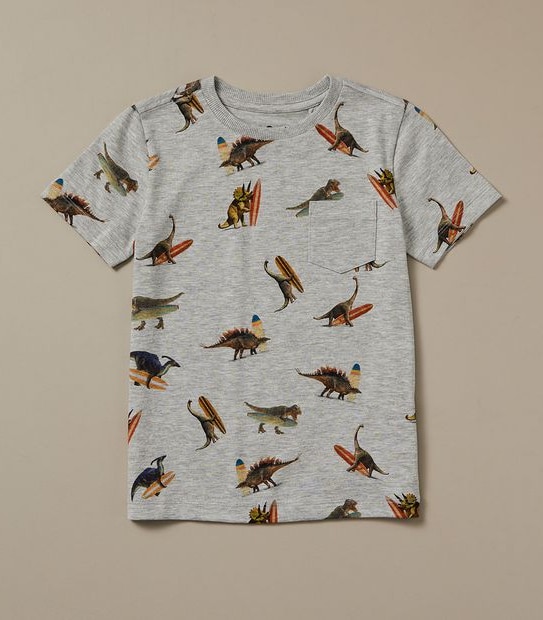 Surfing Dinosaur T-shirt