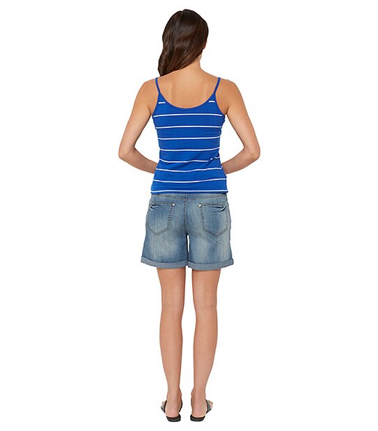 Boyfriend Denim Shorts - Light Wash