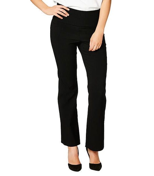 Wide Leg Foldover Waist Pants