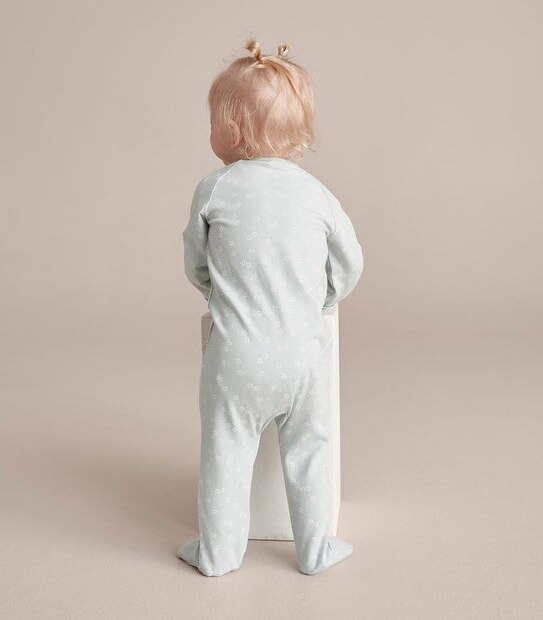 Baby Organic Cotton Print Coverall 6 of 6