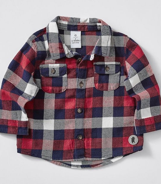 Baby Check Flannelette Shirt