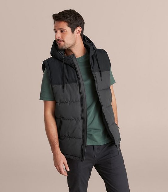 Hooded Puffer Vest