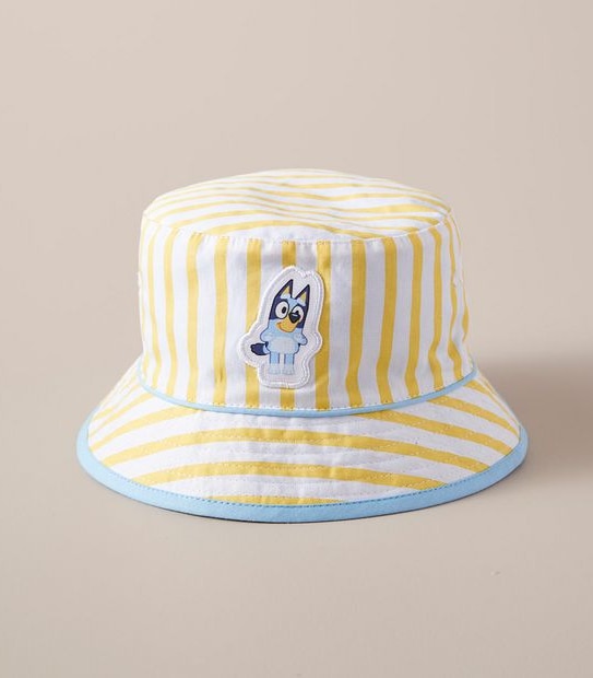 Kids Bluey Stripe Bucket Hat