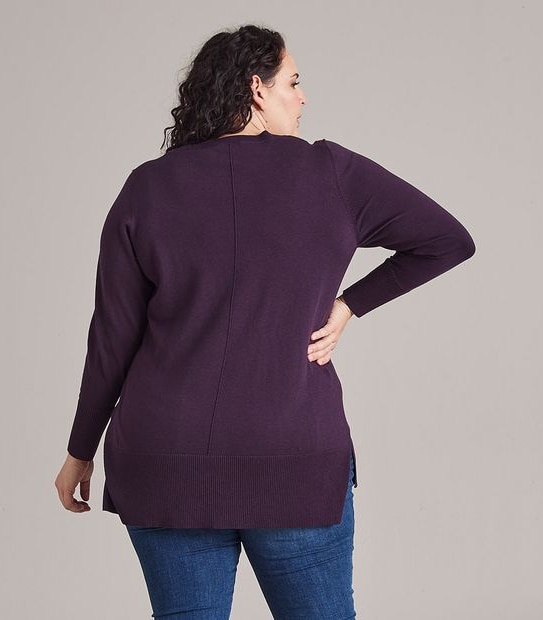 Belle Curve Crew Neck Jumper