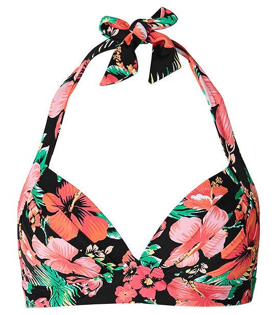 Polynesian Halter Bikini Top