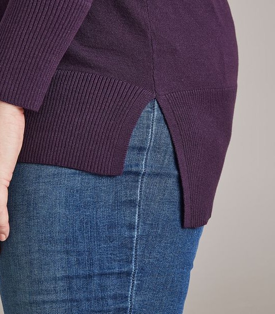Belle Curve Crew Neck Jumper