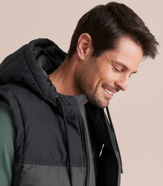 Hooded Puffer Vest