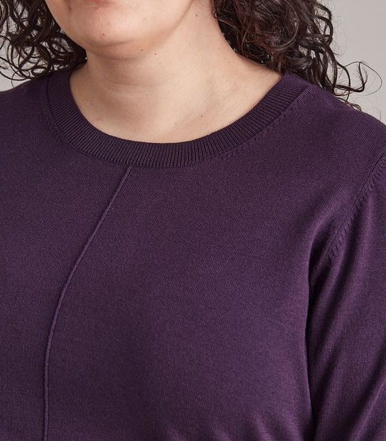 Belle Curve Crew Neck Jumper