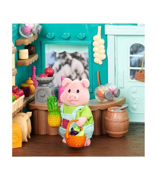 Li'l Woodzeez - Curlicue Pig Family