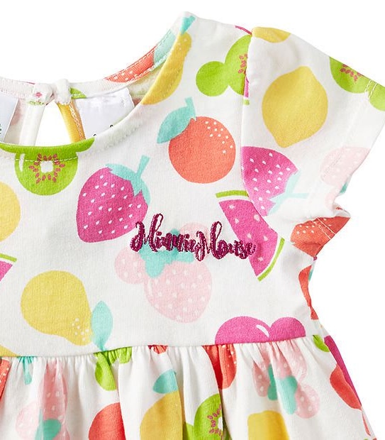 Disney Baby Minnie Mouse Fruit Print Dress 