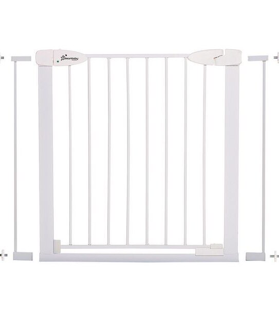 Dreambaby Boston Magnetic Security Gate With 2 x 7cm Extentions - White