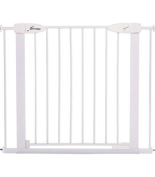 Dreambaby Boston Magnetic Security Gate With 2 x 7cm Extentions - White