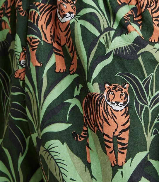 Tiger Cotton Pyjama Set