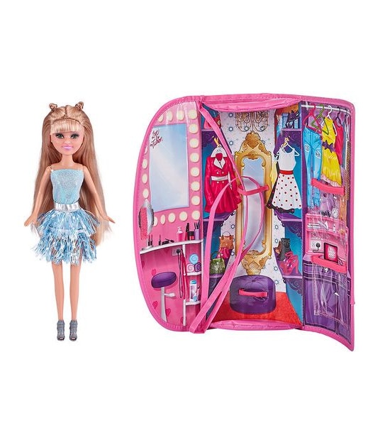 Sparkle Girlz Doll Carry Case Wardrobe by ZURU - Assorted