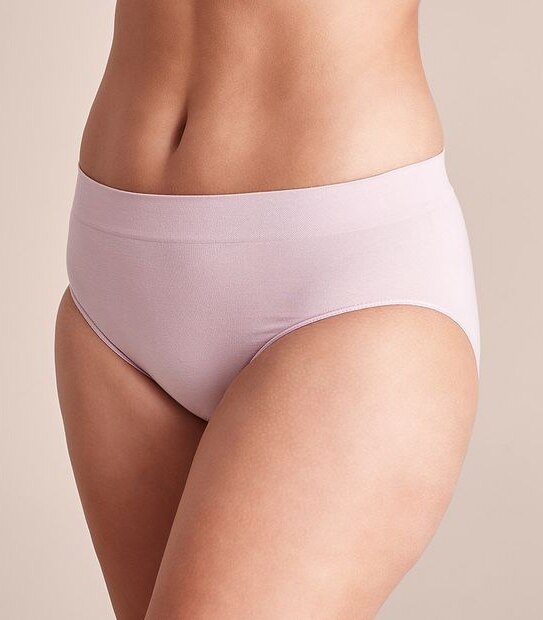 2 Pack Cotton Seamfree Midi Briefs