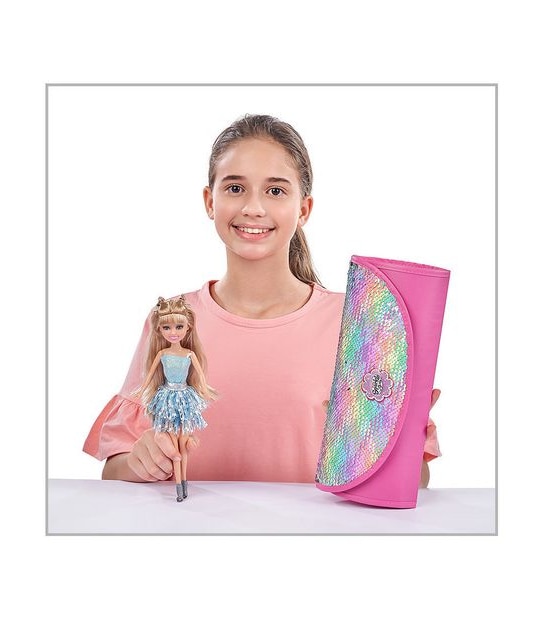 Sparkle Girlz Doll Carry Case Wardrobe by ZURU - Assorted