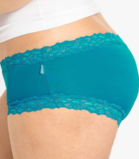 Jockey Parisienne Boyleg Briefs - Indian Peacock Blue