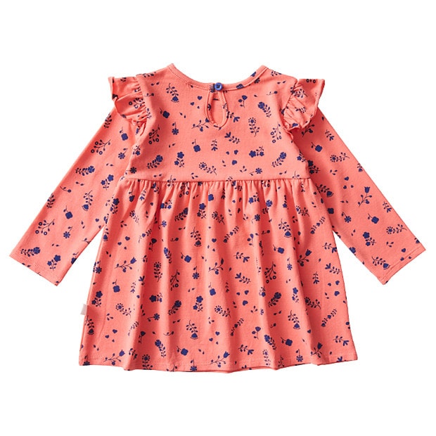 Girls' Floral Print Long Sleeve Dress Target Australia