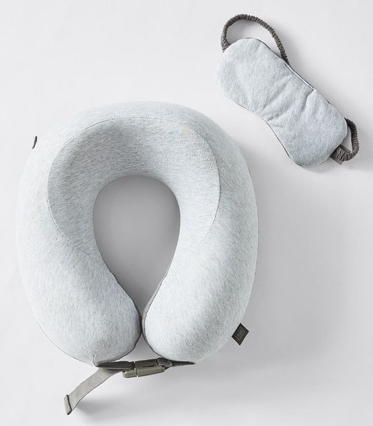 Mouv Neck Pillow and Eye Mask Set 